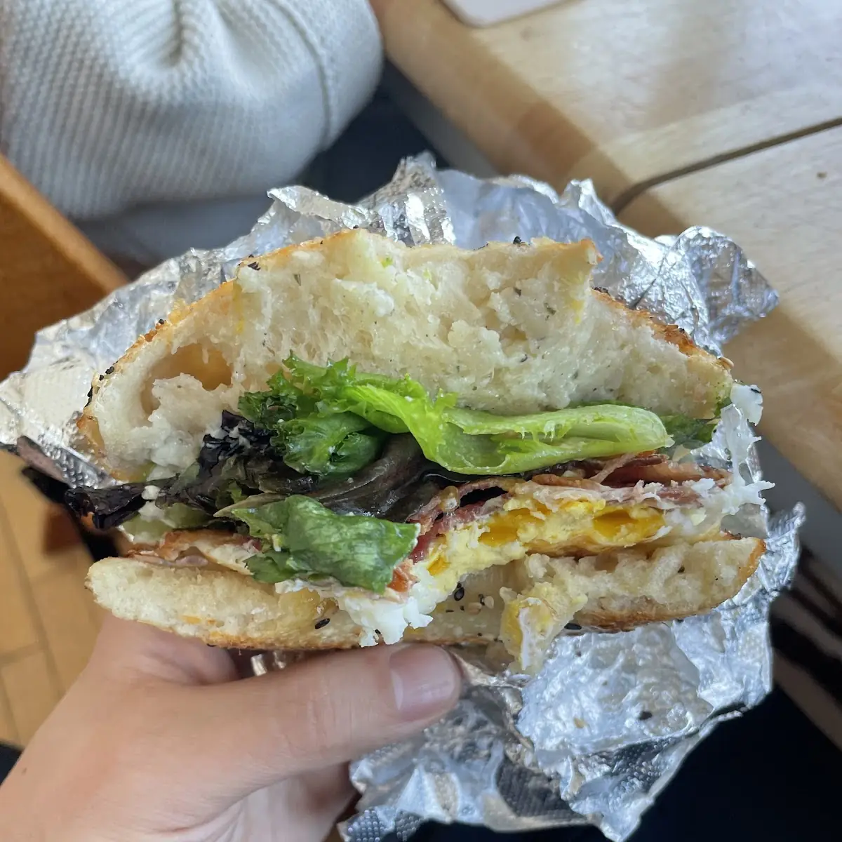 Lox Bagel Sandwich