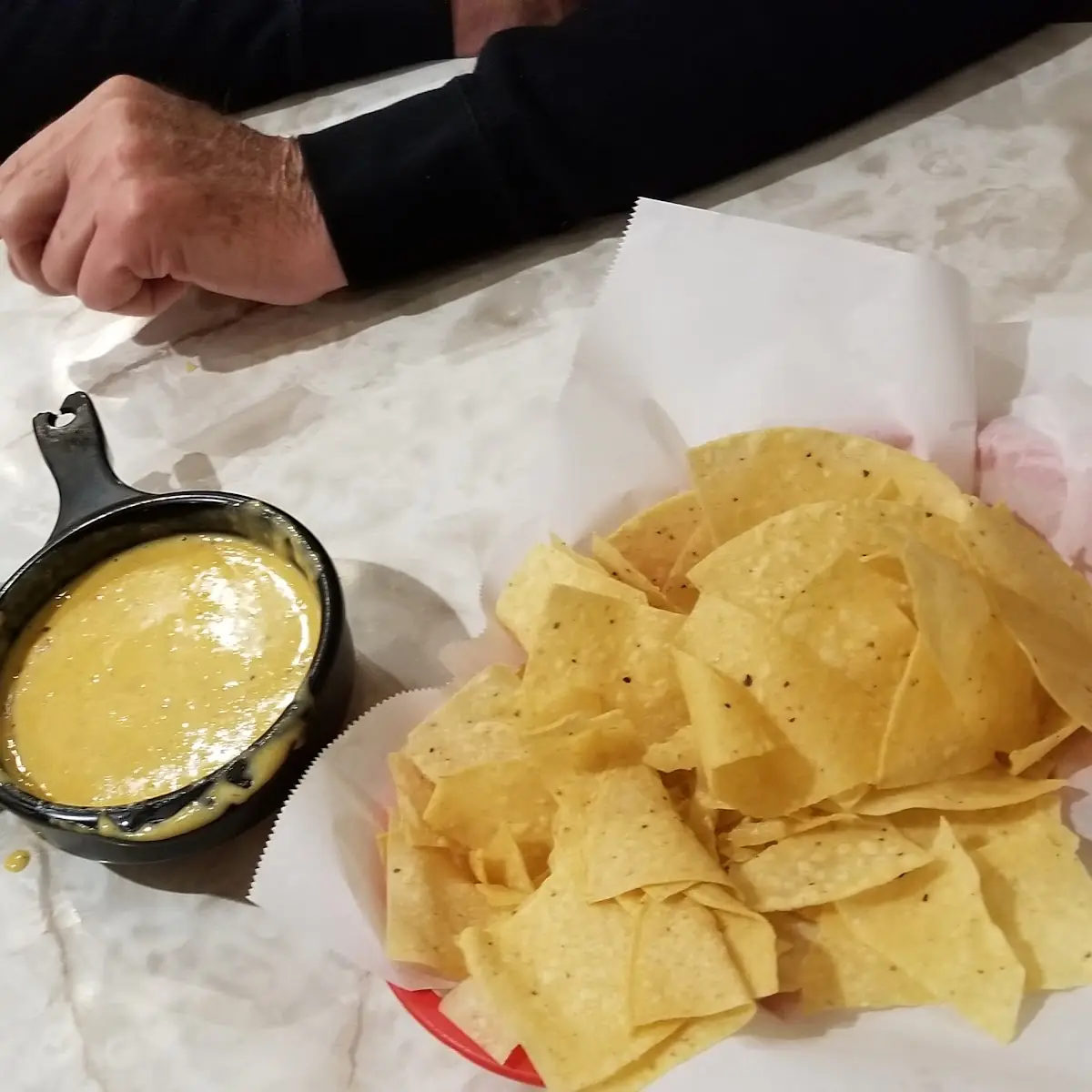 Chips and Queso Dip