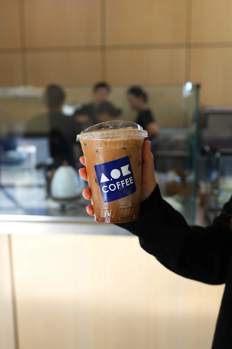 Iced Latte in Branded Cup