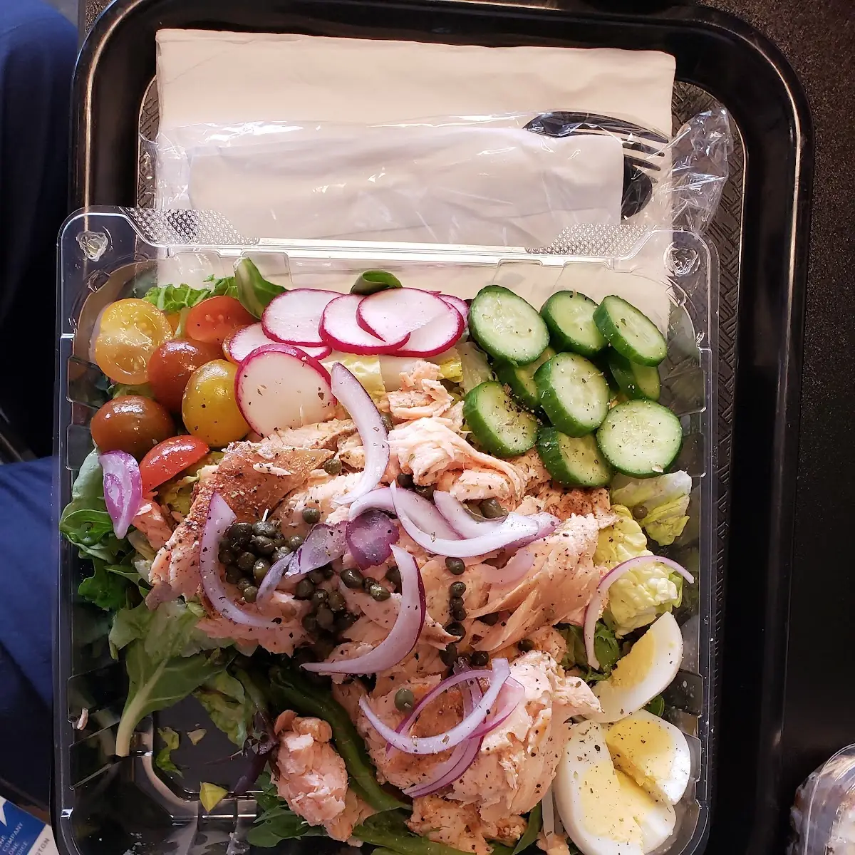 Smoked Salmon Salad