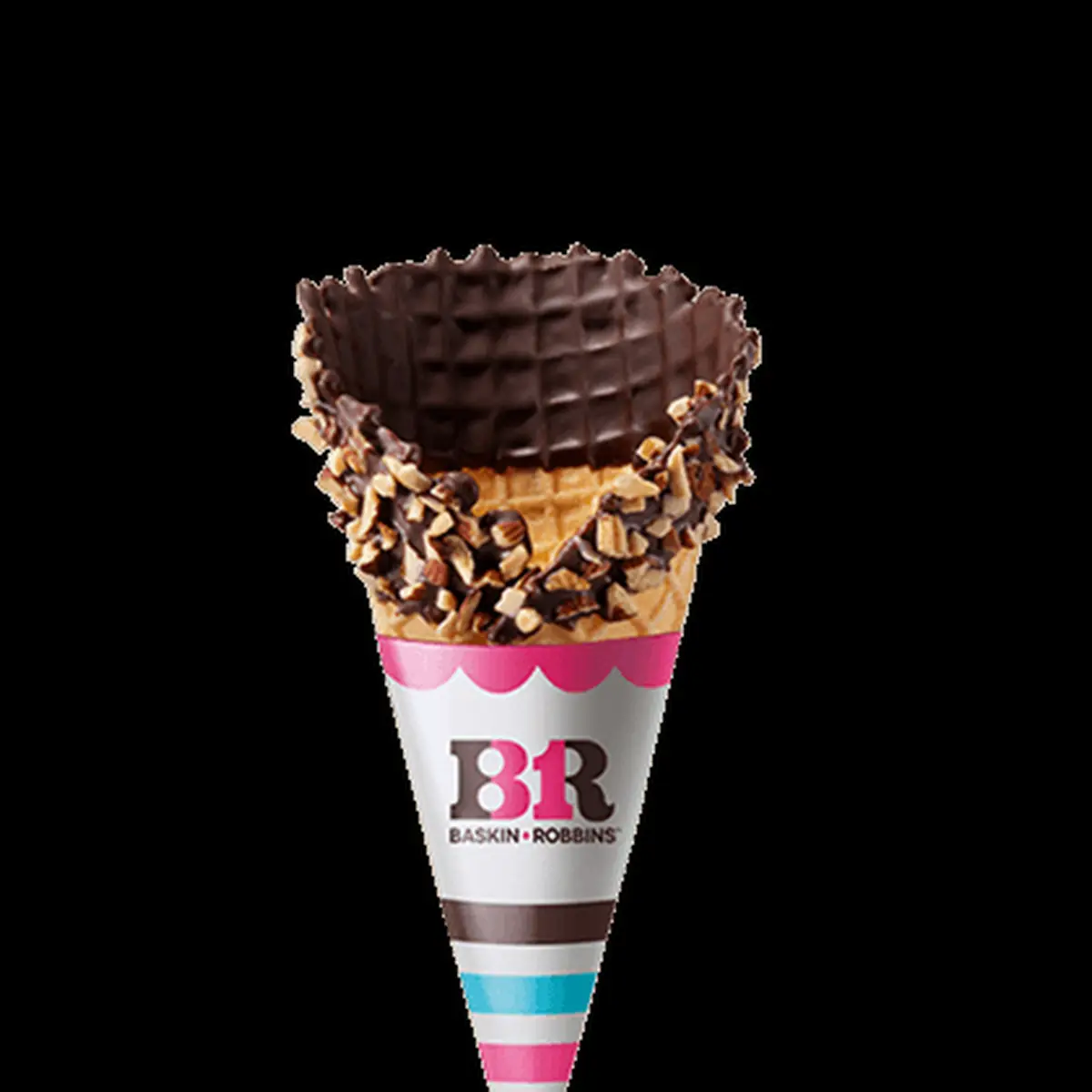 Chocolate Dipped Waffle Cone