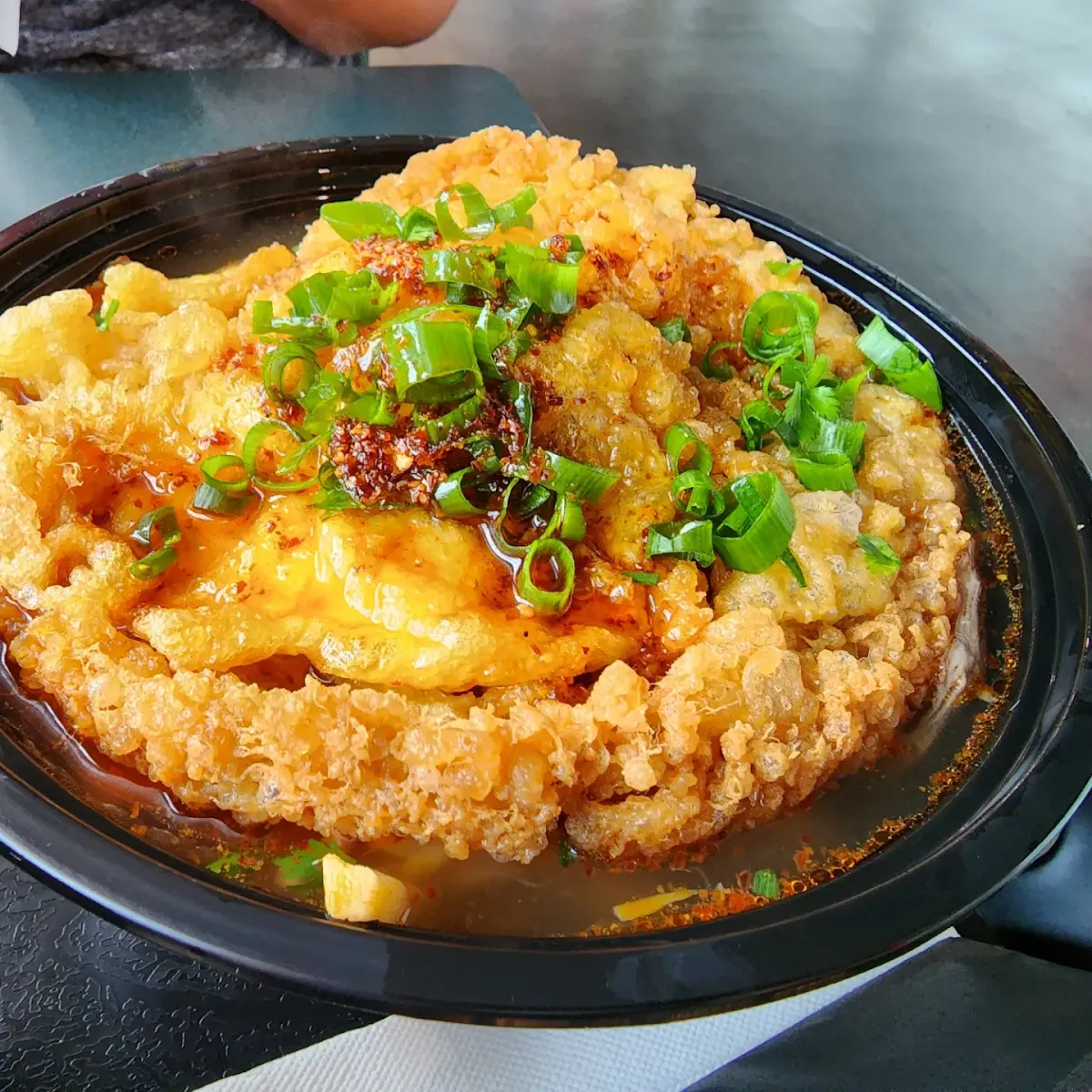 Fried Egg on Soup Noodle, 拾螺记 Snail Rice Noodle King