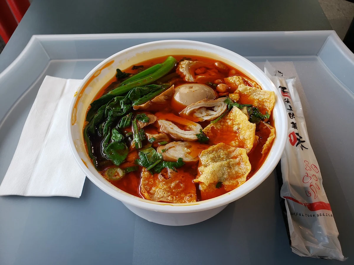 Pork Intestine Rice Noodle Soup, 拾螺记 Snail Rice Noodle King