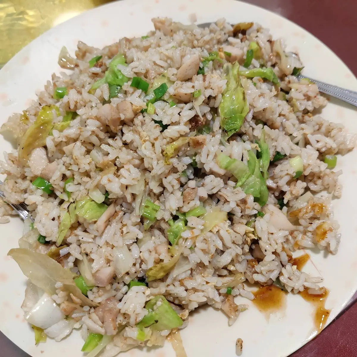 Chicken and Salted Fish Fried Rice