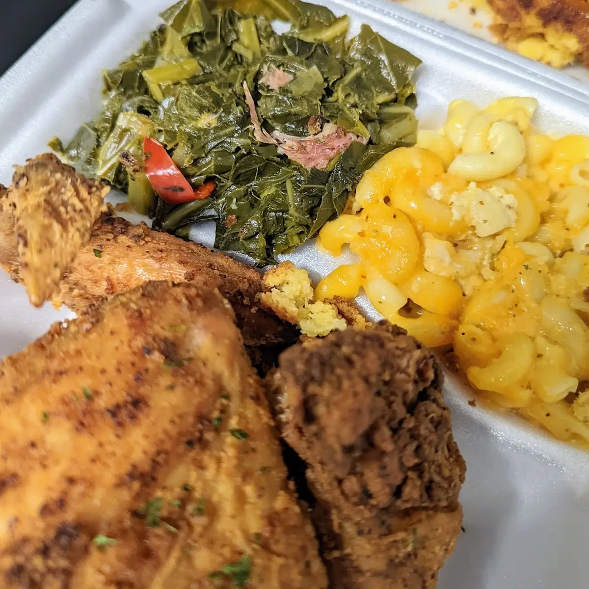 Fried Chicken Wing Dinner