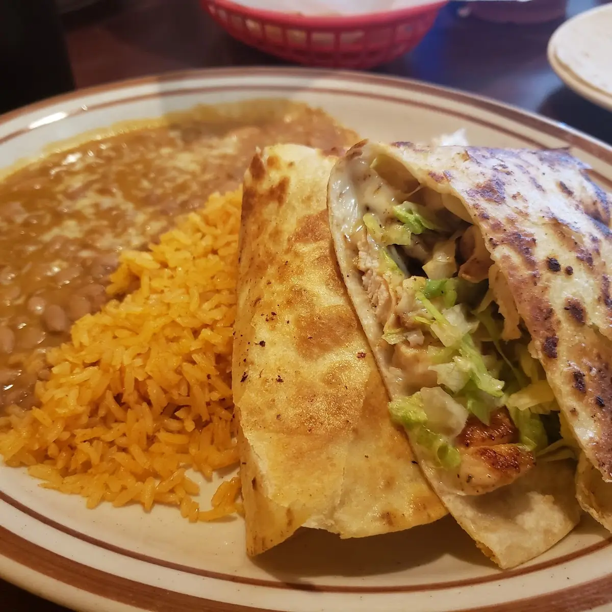 Grilled Chicken Quesadilla