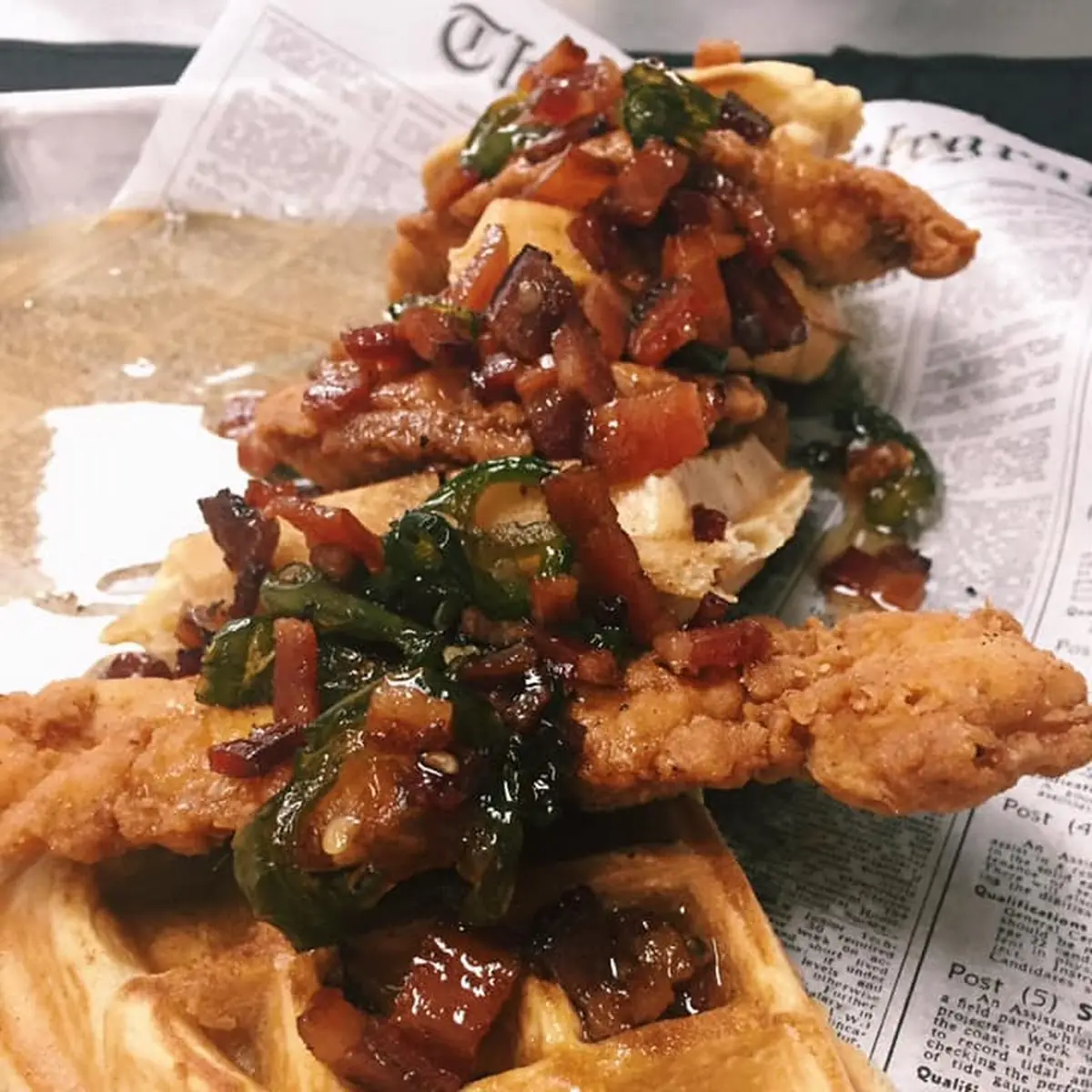 Chicken and Waffles