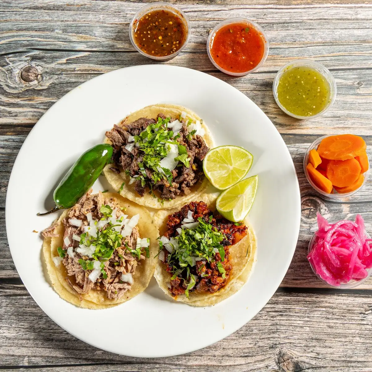 Individual Tacos - Carne Asada
