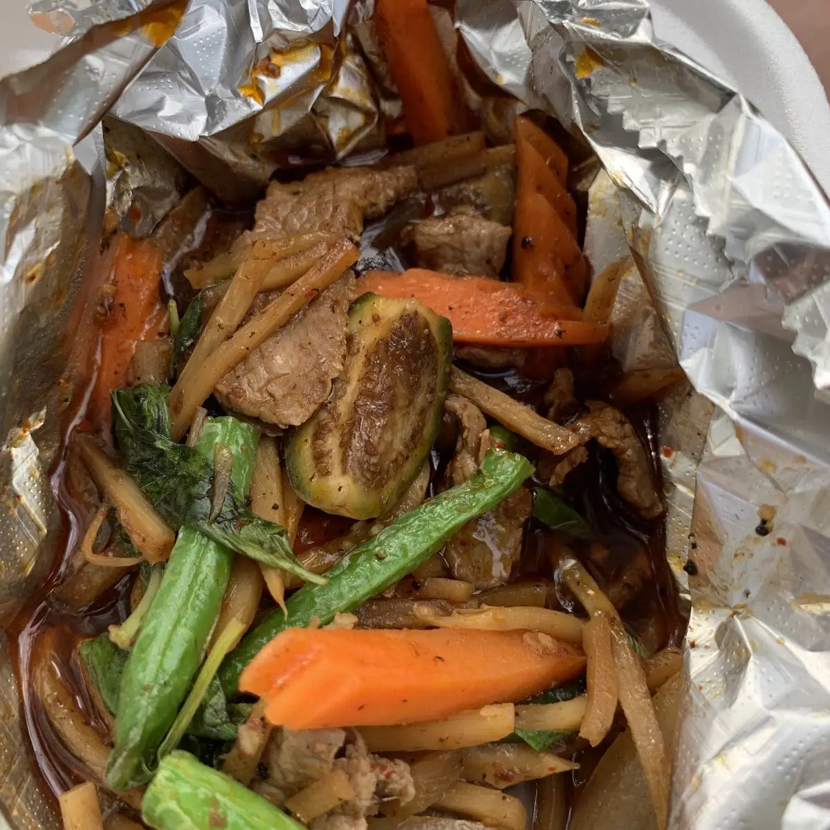 Stir Fried Mixed Vegetables with Soy Sauce