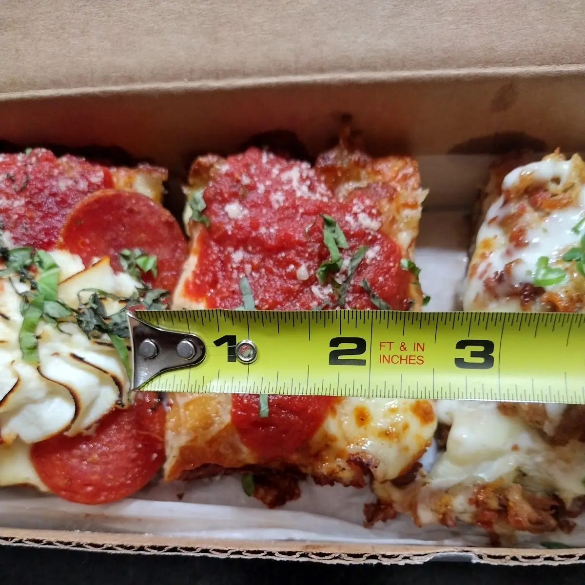 Cheese Detroit Pizza