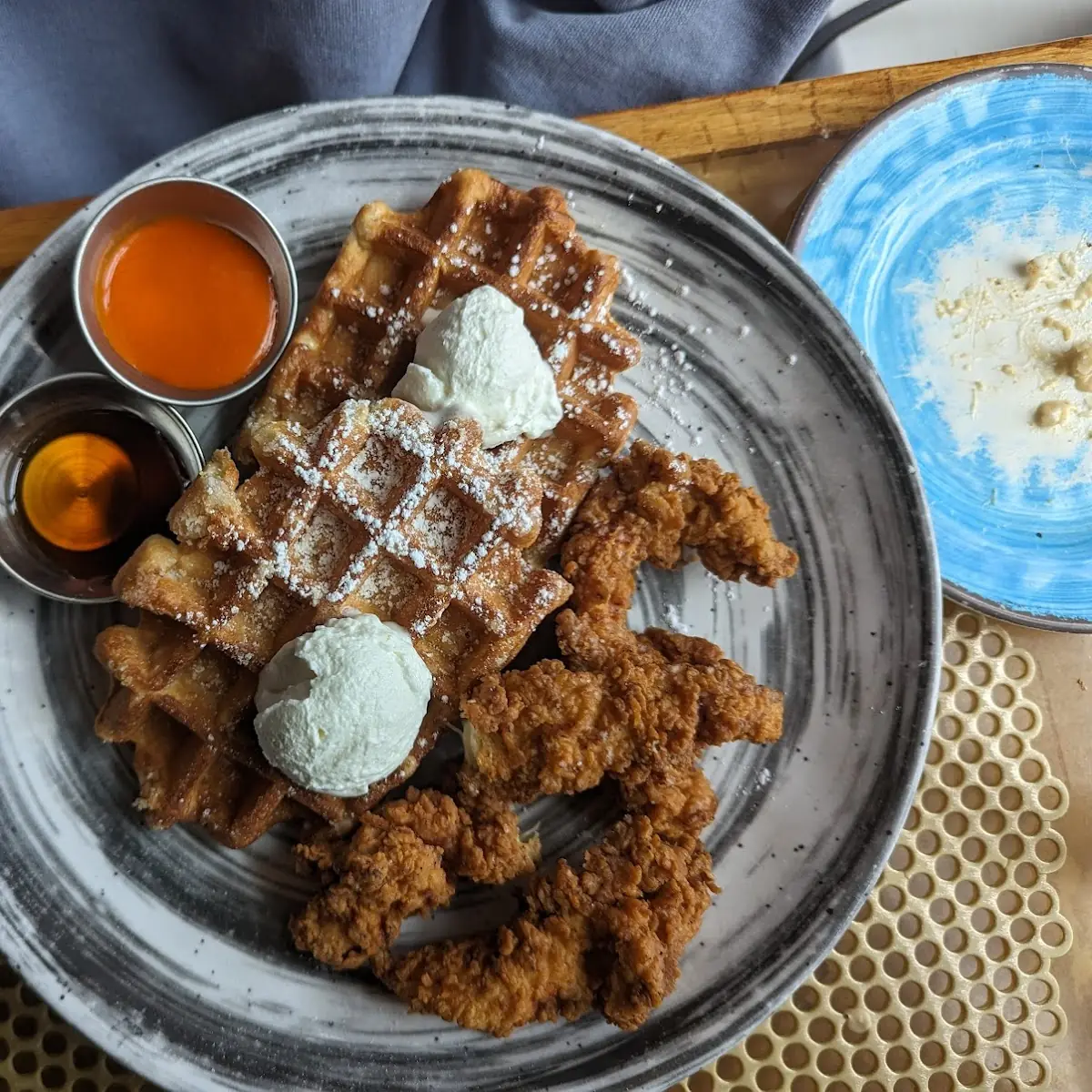 Chicken and Waffles