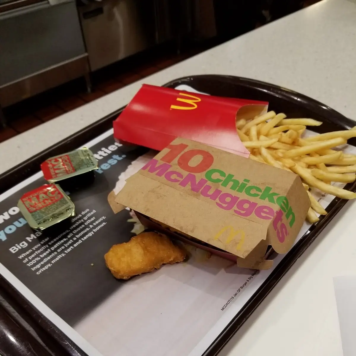 Chicken Nuggets and Fries