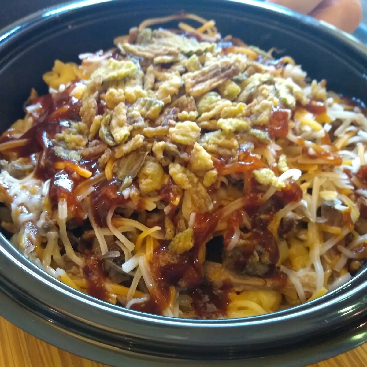 BBQ Pork Mac and Cheese