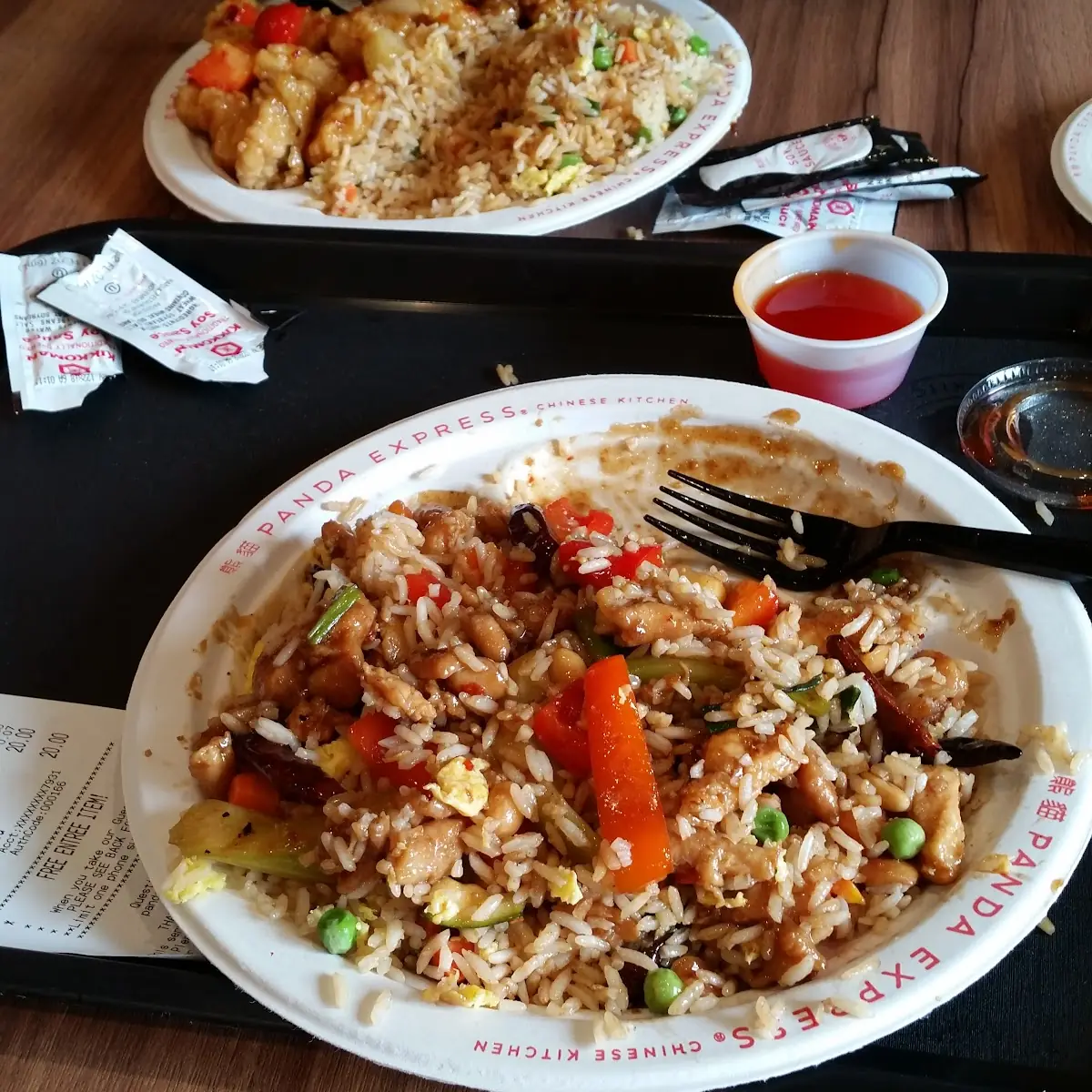 Sesame Chicken Fried Rice