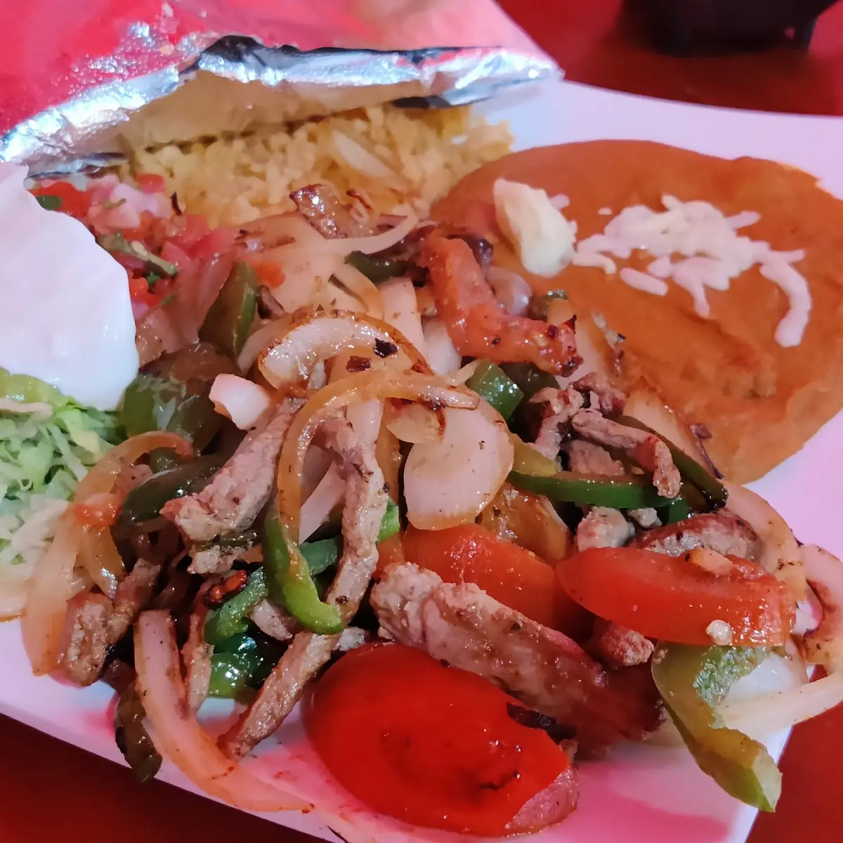 Lunch Chicken Fajitas