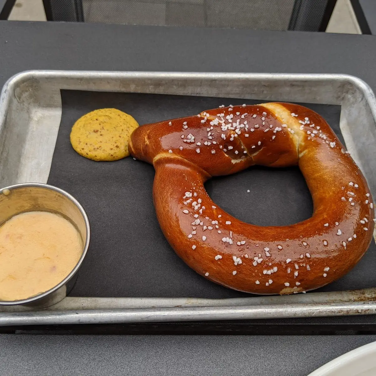 Soft Pretzel and Chicken Wings