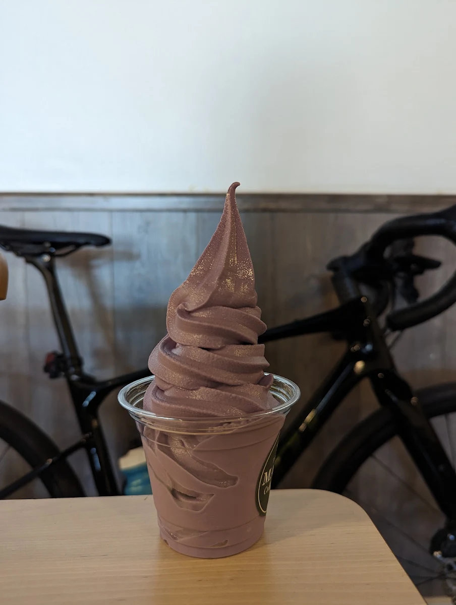 Ube Soft Serve