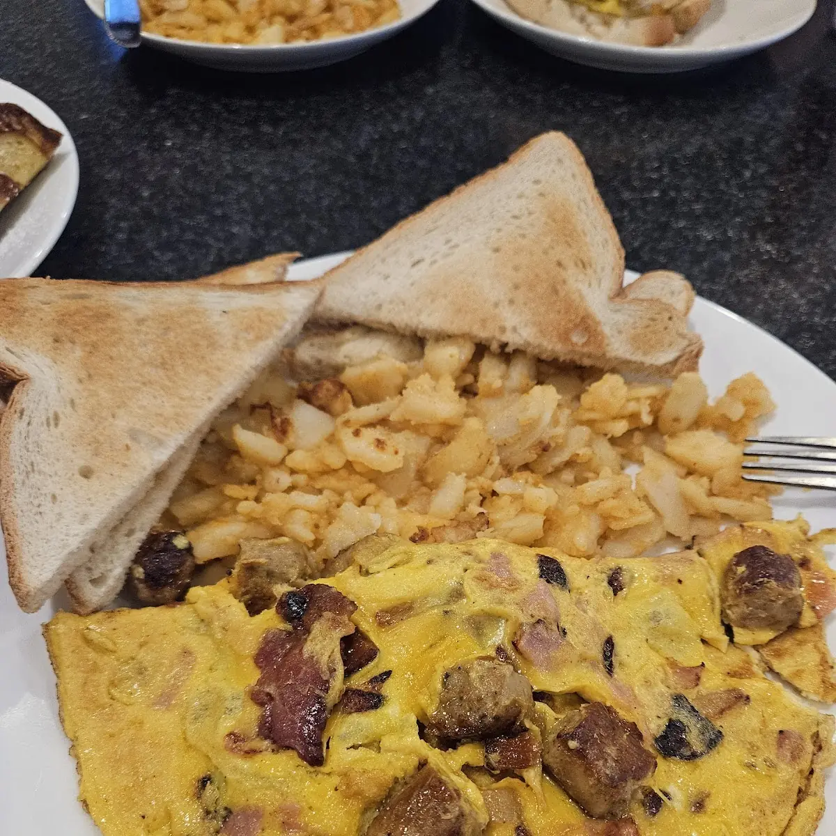 Meat Lovers Omelette