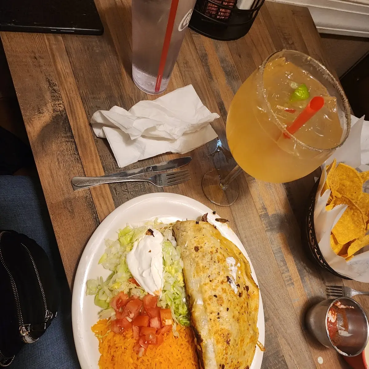 Burrito Chile Verde or Burrito Colorado