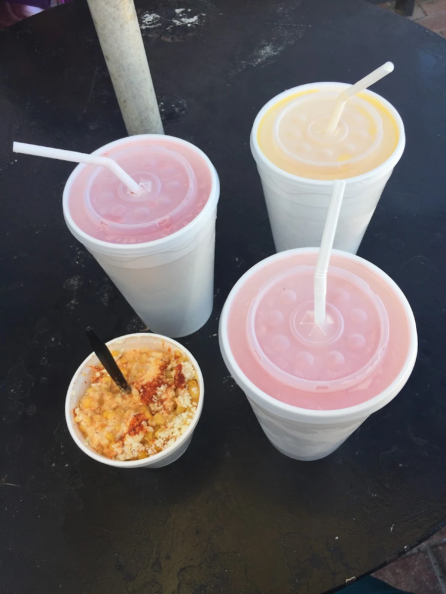 Agua Fresca Street Corn