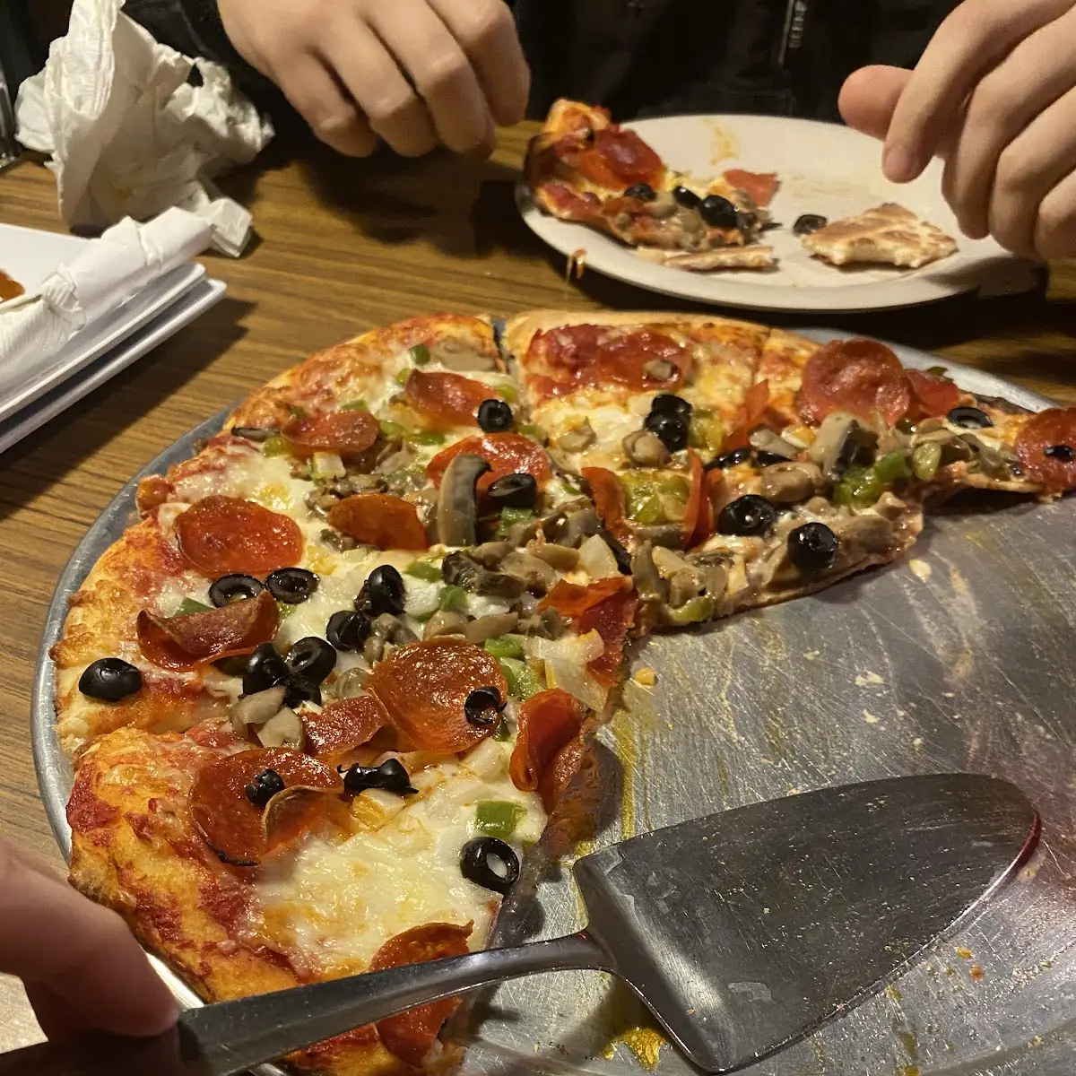 Thin Crust Pizza