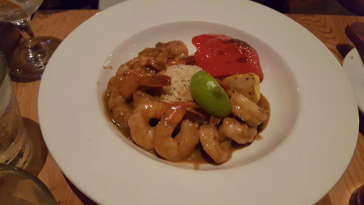 Curry Kahlua Prawns, Vault Restaurant