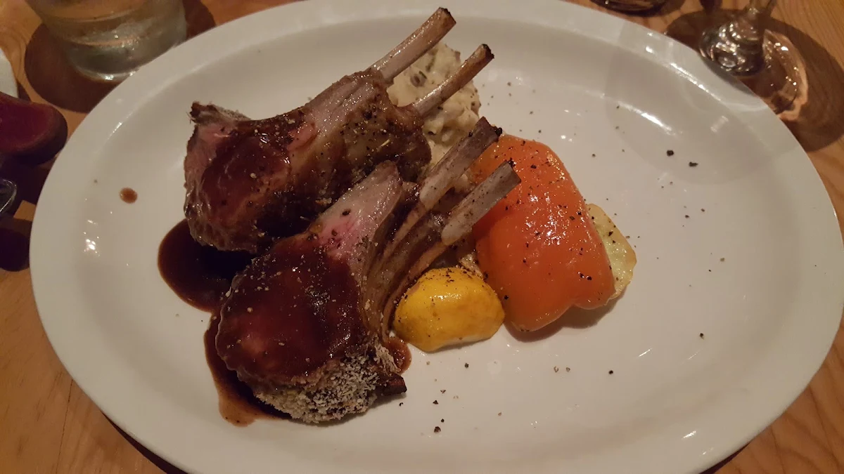 Rack of Lamb, Vault Restaurant