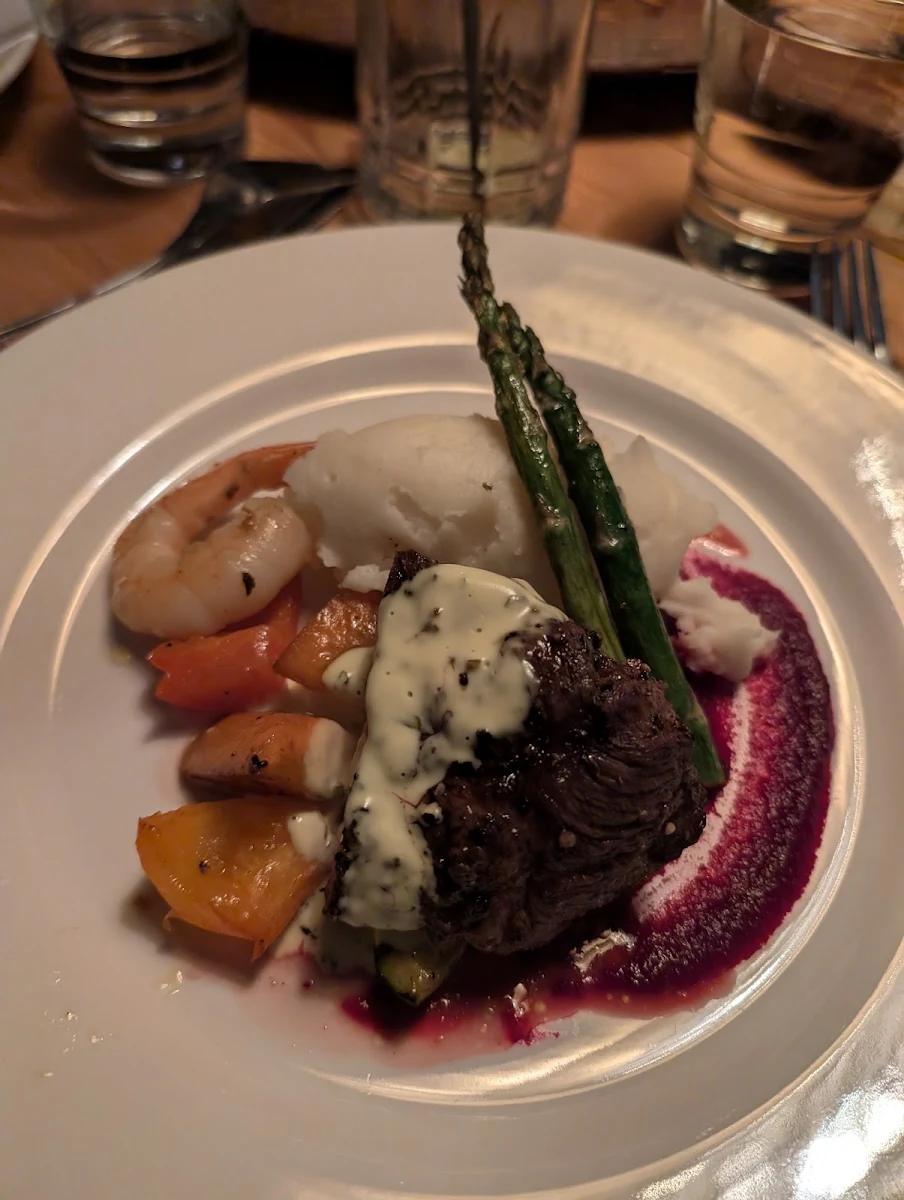 Steak Oscar, Vault Restaurant