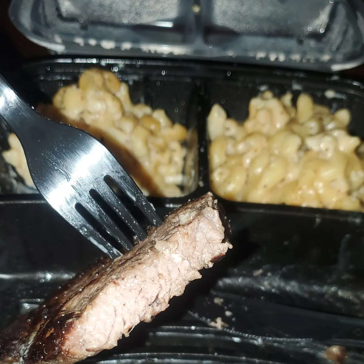 Medium Rare NY Strip What a Joke