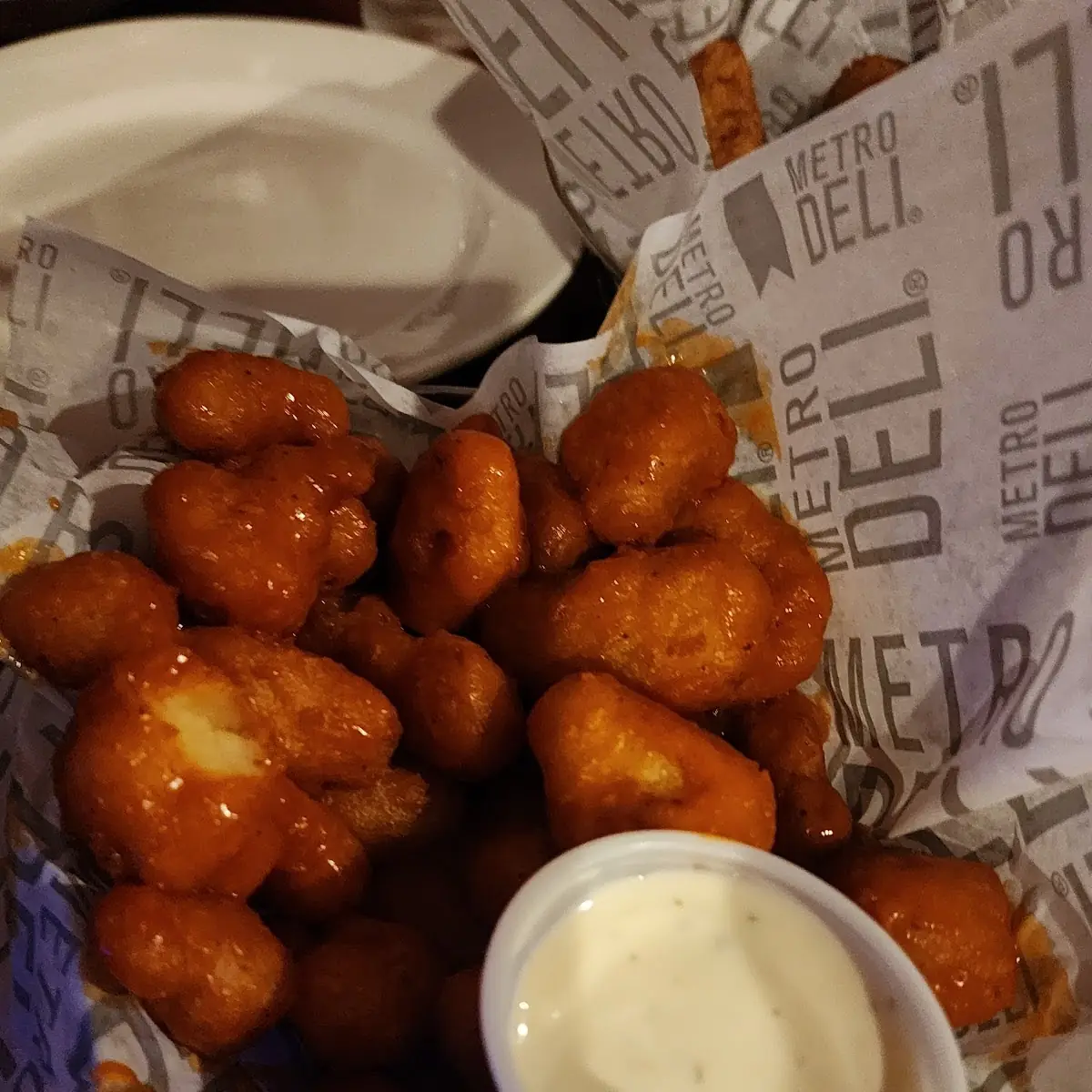 Buffalo Cauliflower Bites