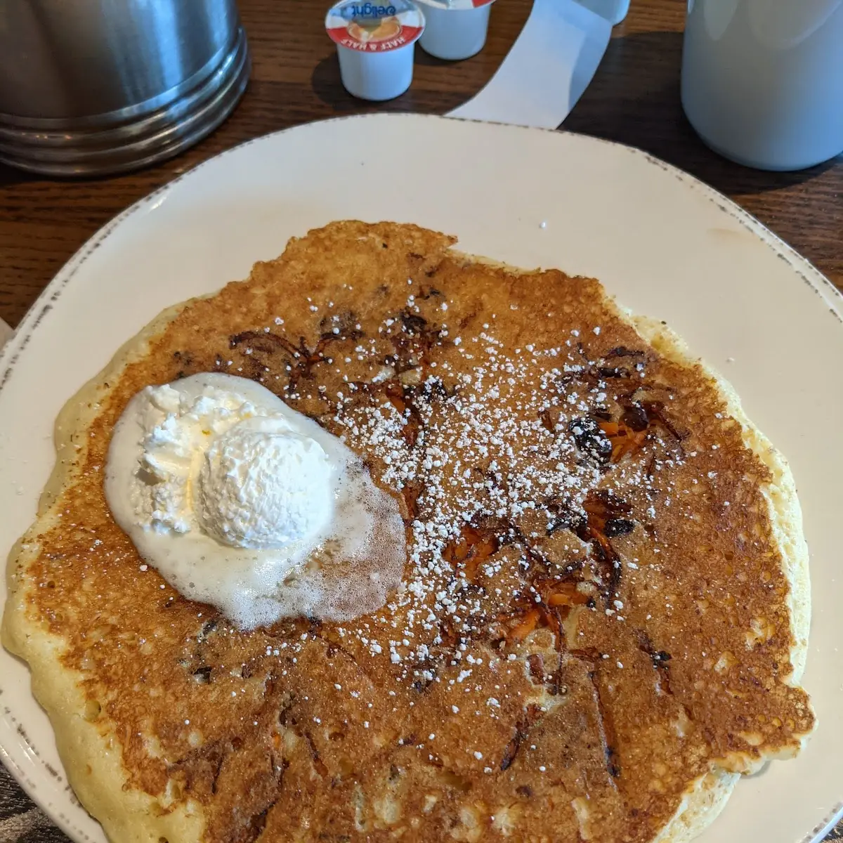 Carrot Cake and Pecan Pancake