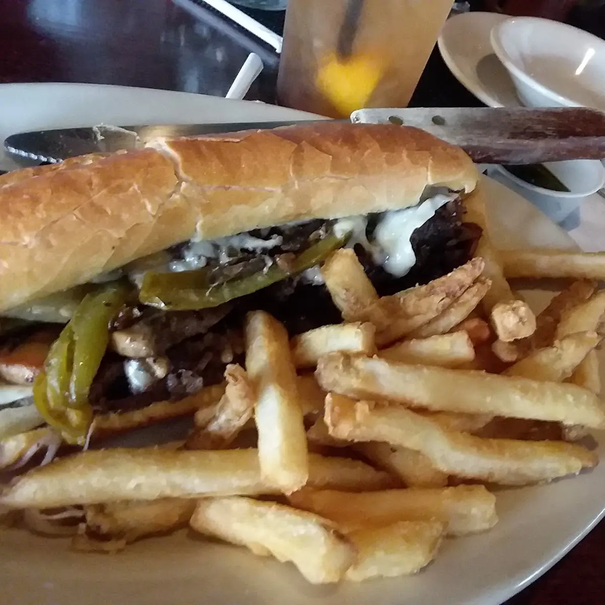 Philly Cheese Steak Sandwich