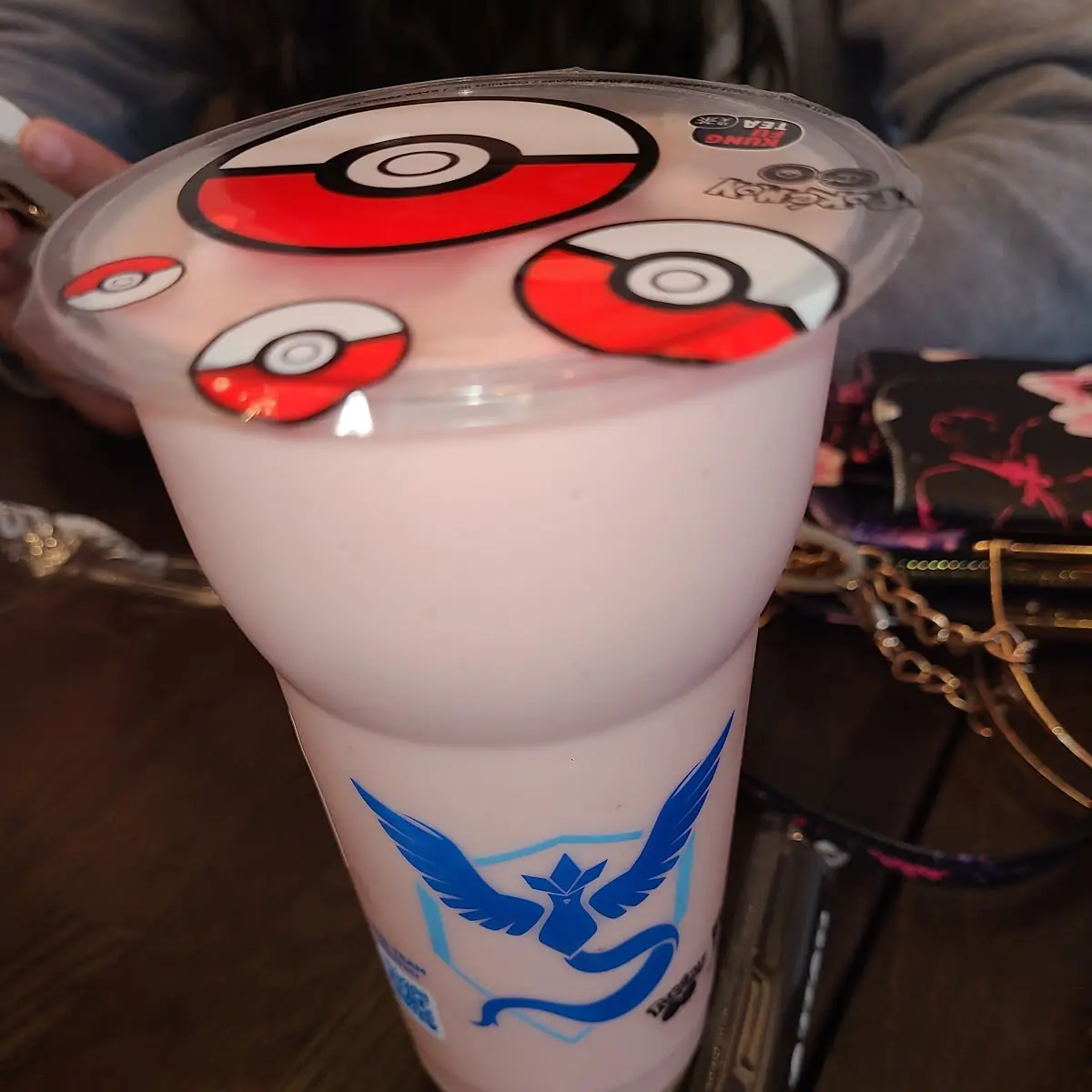 Frozen Strawberry Milk Boba