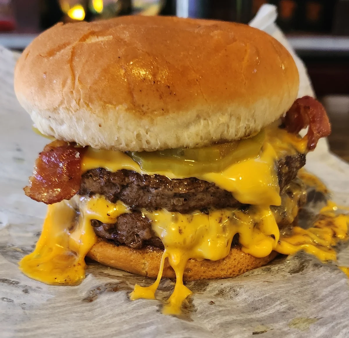Bacon Double Cheese Burger