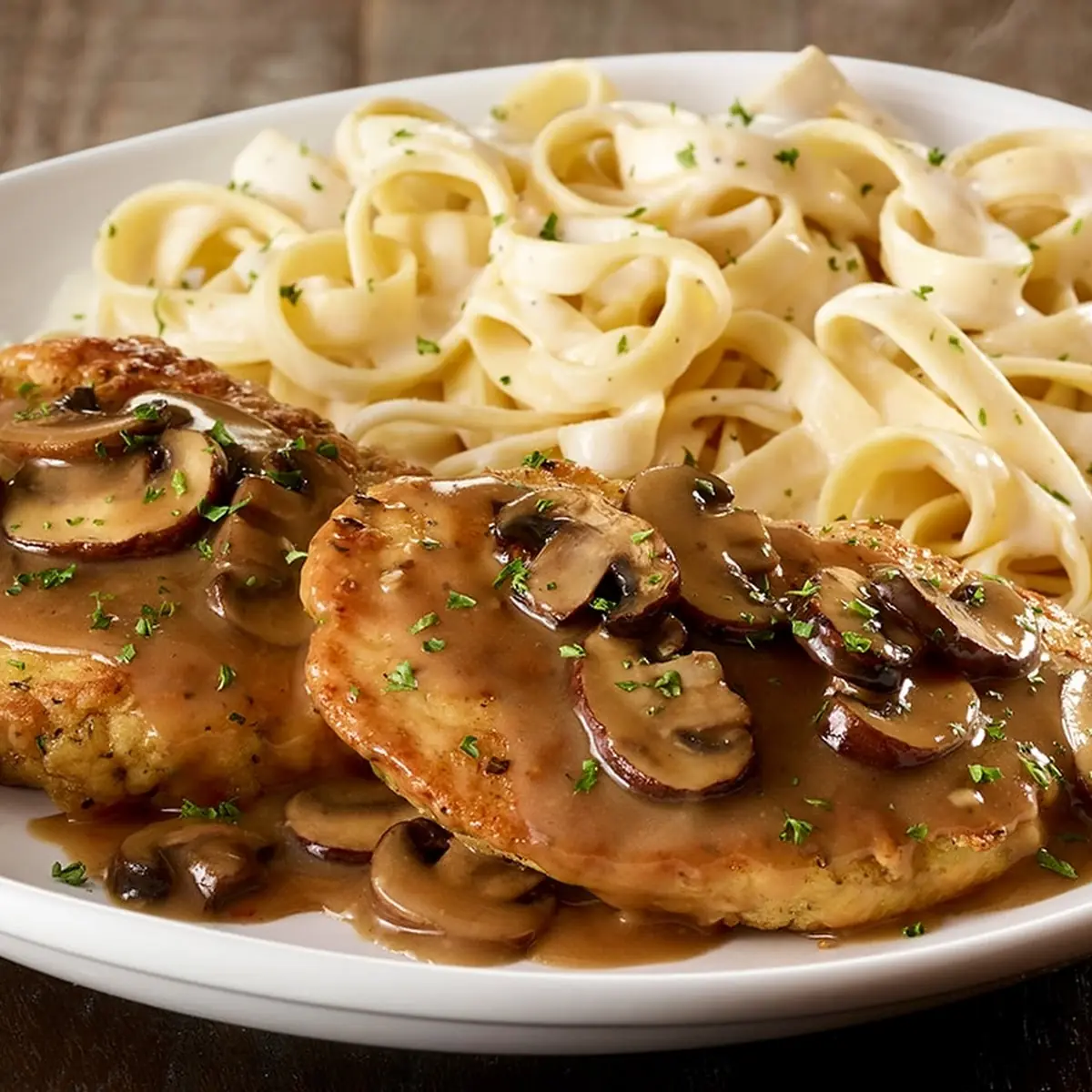 Stuffed Chicken Marsala