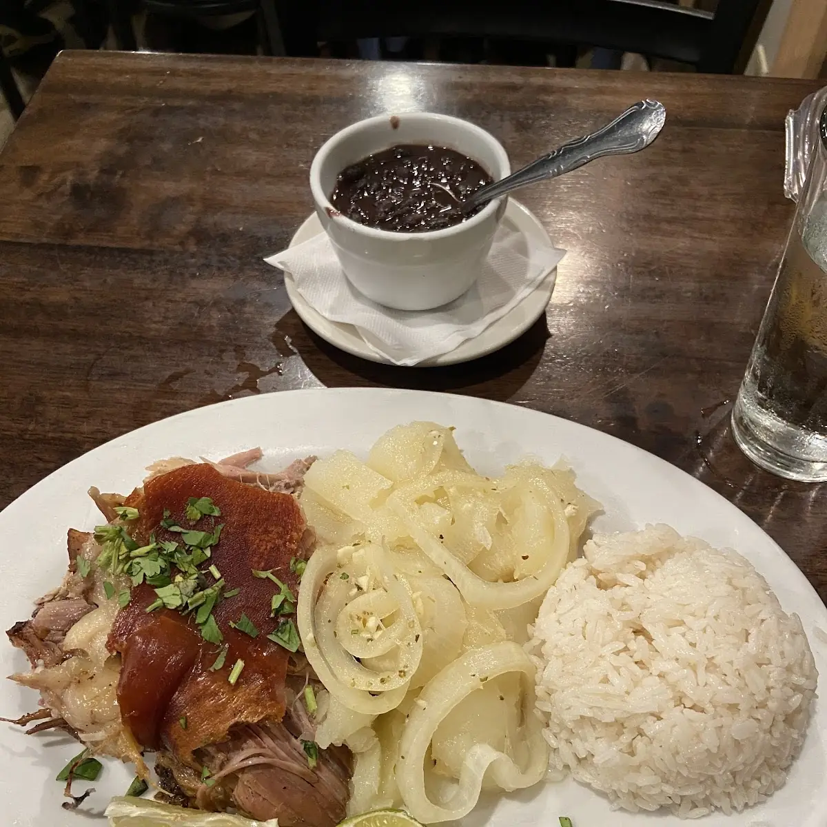 Yuca and White Rice