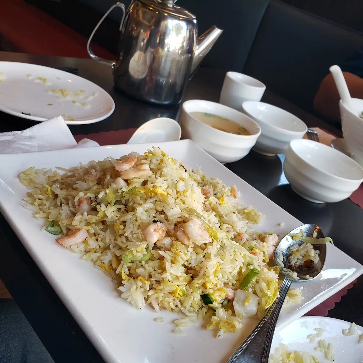 Fried Rice with Ham Egg White and Dried Scallop