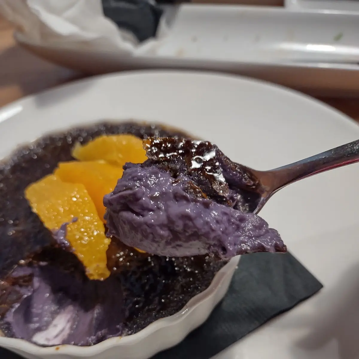 Ube Creme Brulee