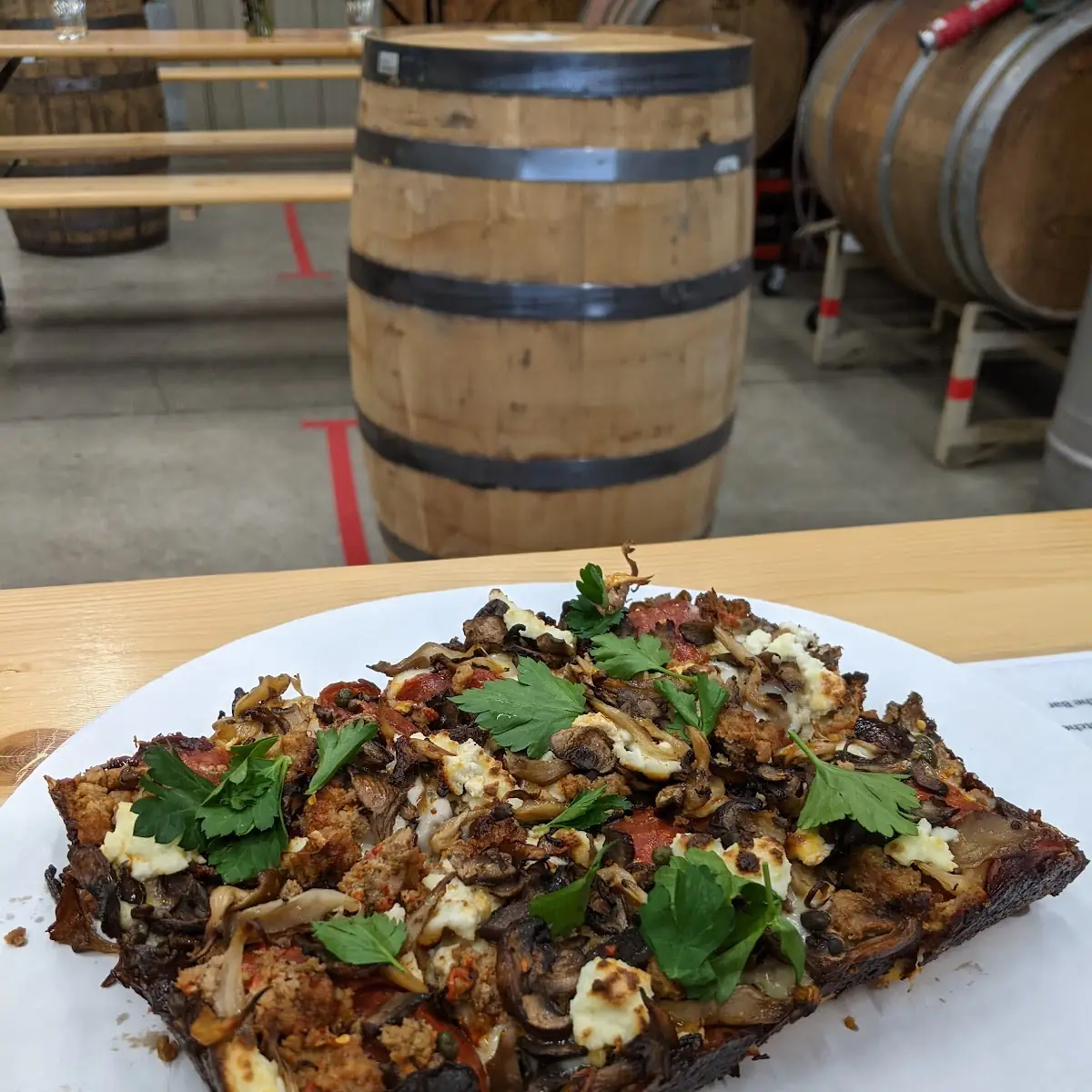 Mushroom Pizza