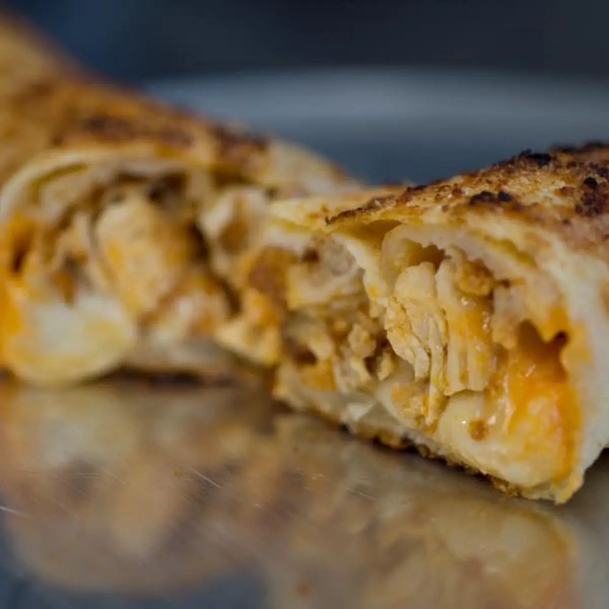 Buffalo Chicken Stromboli