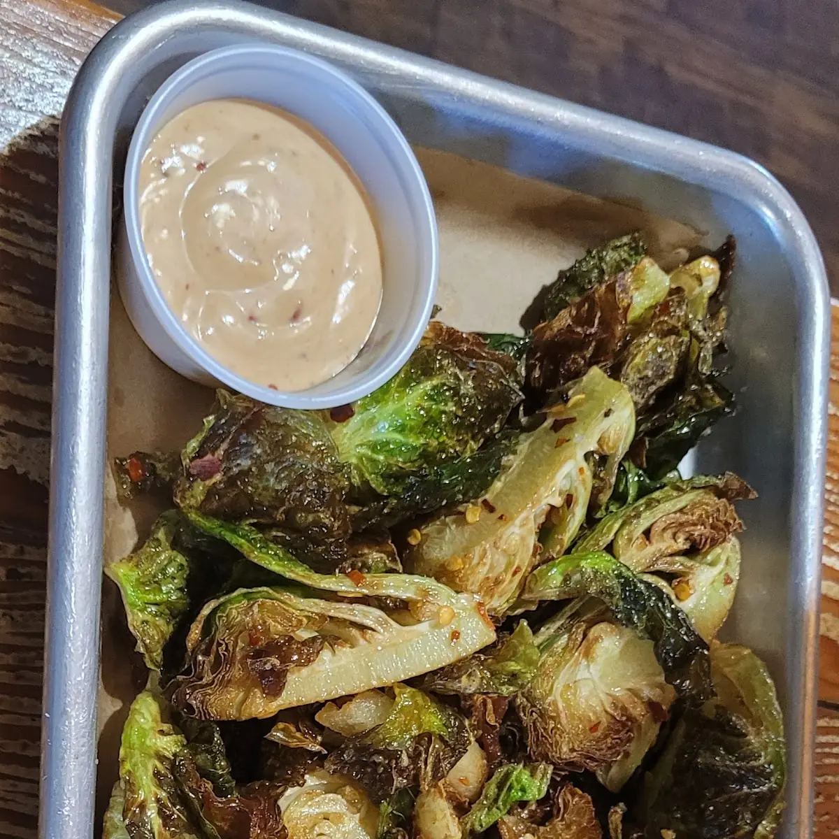 Deep Fried Brussels Sprouts