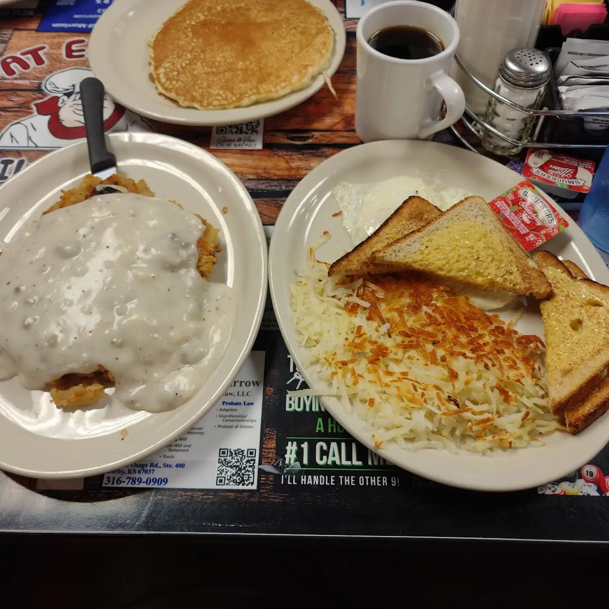 Chicken Fried Steak and Eggs