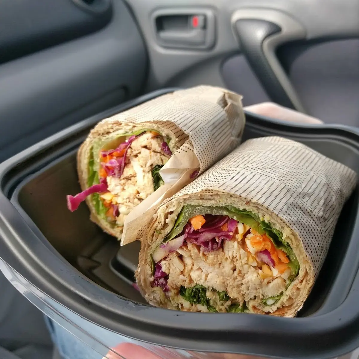 Grilled Chicken Cool Wrap