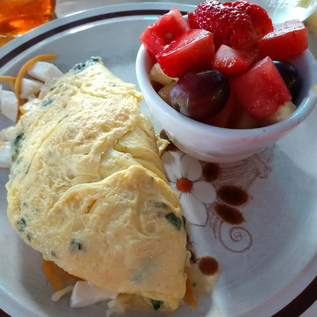 Egg White Greek Omelet