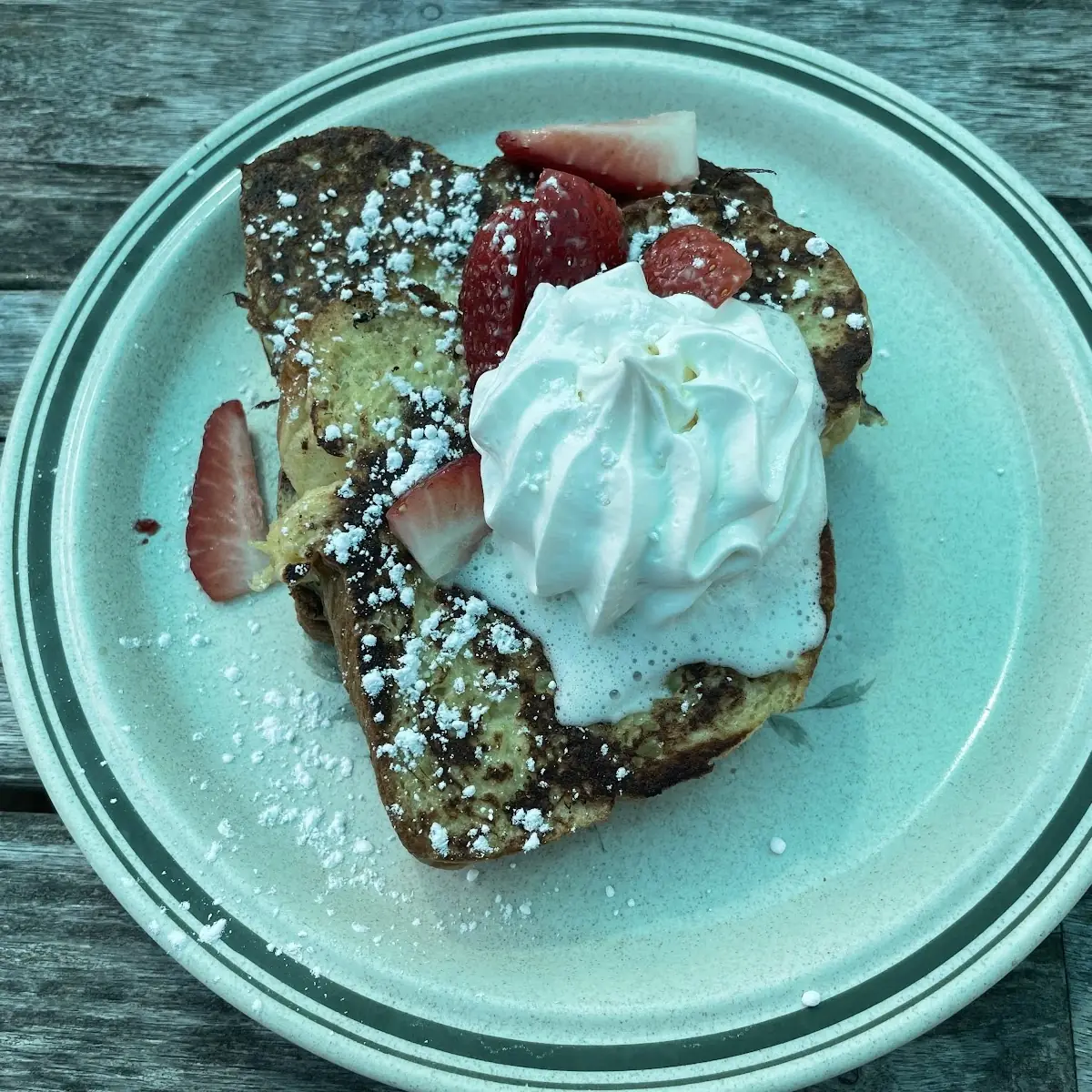 French Toast and Fresh Fruit