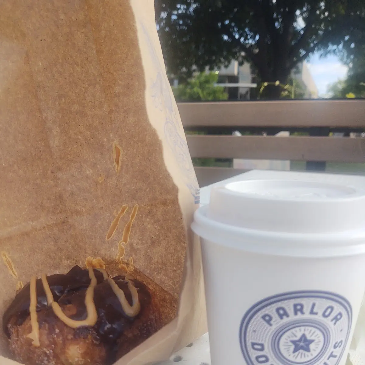 Peanut Butter Chocolate Donut