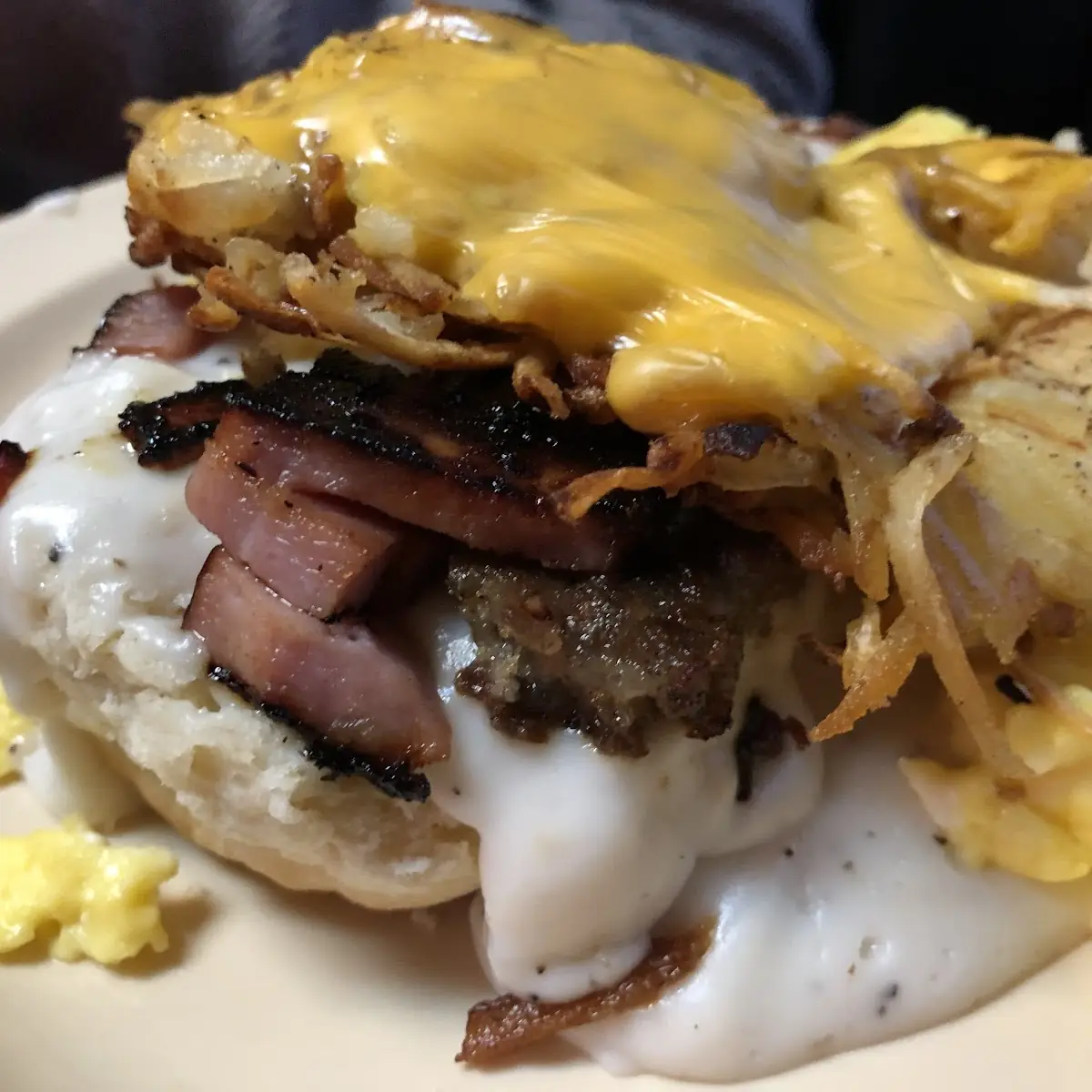 Beau's Philly Steak Cheese Omelette