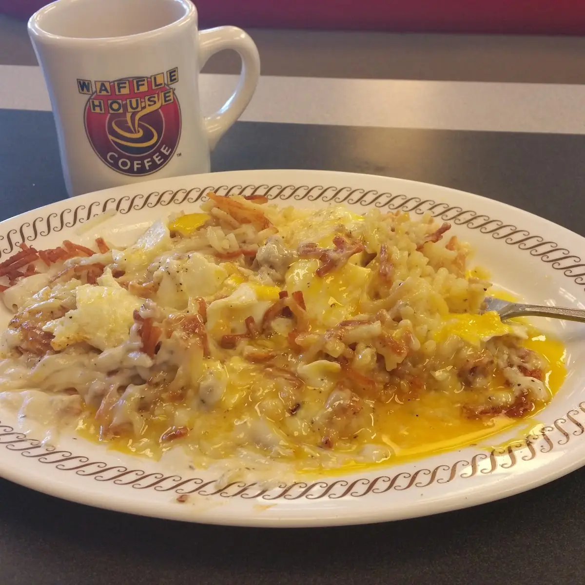 3 Eggs and Hash Browns