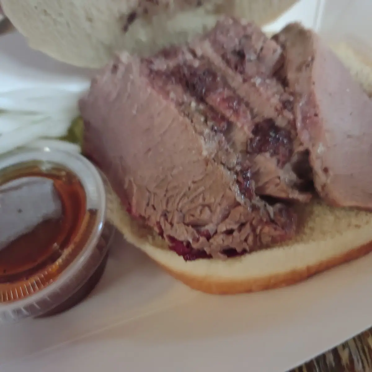 Chopped Pork Sandwich
