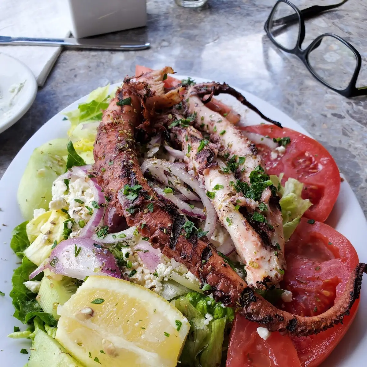 Grilled Octopus Salad